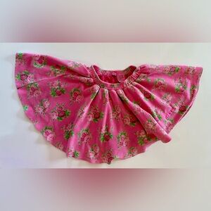 Betsey Johnson pink roses circle skirt